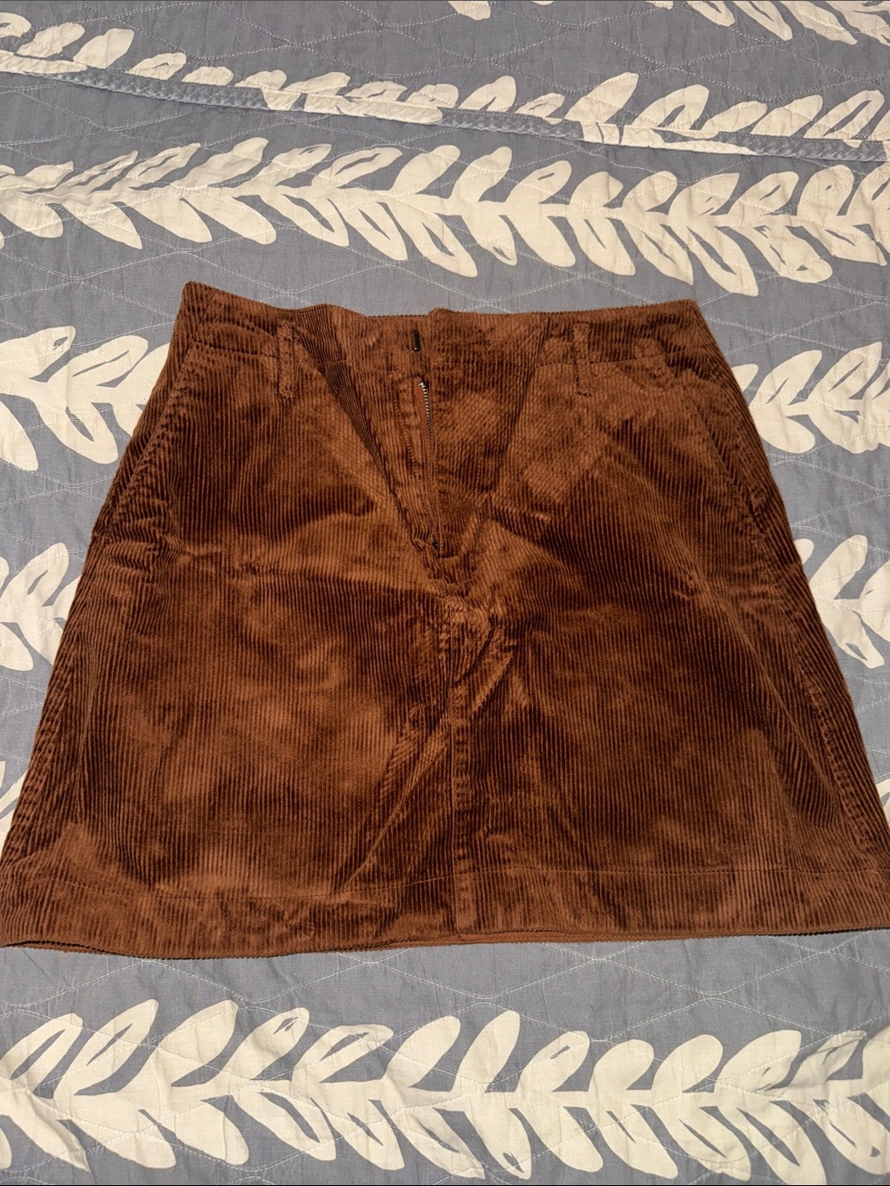 GAP Brown Corduroy Mini Skirt